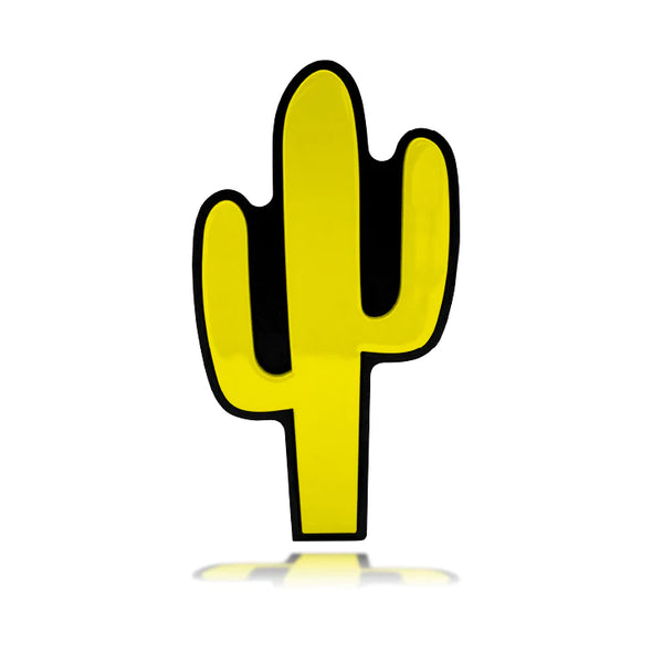 Premium Cactus Grille Badge Emblem