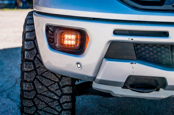 Ford Ranger LED Fog Light Pod Replacements Brackets Kit (2019-2022)