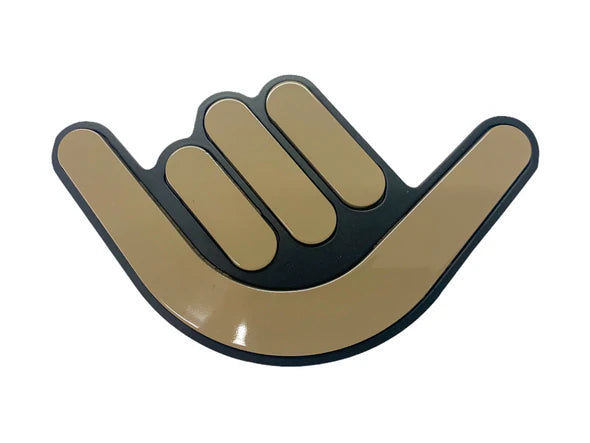 Shaka (Hang Loose) Grille Badge Emblem