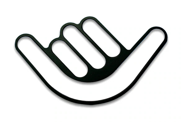 Shaka (Hang Loose) Grille Badge Emblem